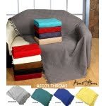 Ascot Cotton Blanket Settee Throw