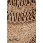 Hand Made Jute Place mat , 38cm 15"round (Natural Jute) - Image 5