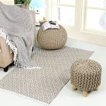 Hand woven cotton Diamond Rug with multi size & Colors - Image 2