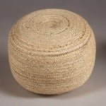 Jute Pouffe Ottoman: Versatile Seat/Footstool for Living Room or Bedroom - 50x50x35 cm - Image 5