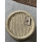 Bamboo Footstool: Handcrafted Rattan Pouffe for Stylish Living Rooms - Image 7