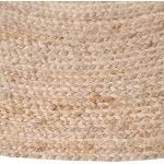 About Home jute rug round color natural jute - Image 2
