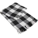 About Home Big Honeycomb Check 100% Cotton Throw Blanket, Settee Cover, Sofa Blanket Throw, 90x100 inches, 228x254 cm - Image 2
