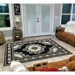 About Home Woven Jacquard Abyle Chenille Rugs (54"x80")