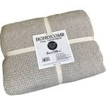 Honeycomb Waffle Cotton Throw 102"x 155"(Super King) - Image 2