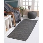 About Home JUTE Rug made of Natural jute fibers in GREY Color - Image 2