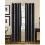 Chenille Eyelet curtain panel