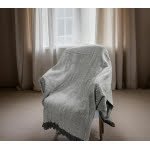 Herringbone Cotton Combo Throw,  (62"x75" 157x190cm) 100% Cotton - Image 10