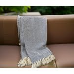 Herringbone Cotton Combo Throw,  (62"x75" 157x190cm) 100% Cotton - Image 6
