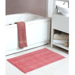 Herringbone Cotton rich bath mat 60 x 90 cm - Image 6