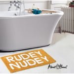 Supersoft Cotton Slogan Bath Mat Sweet Cheeks 45x75 cm - Image 3