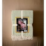 Sage Green Cotton Throw