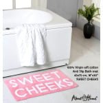 Supersoft Cotton Slogan Bath Mat 45x75cm - Image 4
