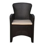 About home Summer Scape Deluxe Outdoor Rattan Furniture Set: Stylish and Durable Patio Essentials for Relaxation and Entertaining ( 2 Seater set) - Image 11