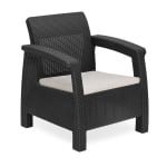 About Home Rattan Garden Sofa patio Furniture sets (5 Seater and 4 Seater) with Center Coffee Table - Patio/Outdoor Set combines comfort and functionality seamlessly - Image 9