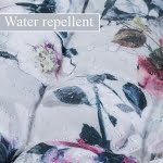 Chairpad with Flower Design - Waterproof, UV-Resistant, Perfect for Patio, Dining, or Living Room 40 x 40 Cm - Image 2